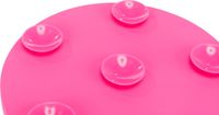 Trixie lick'n'snack mat met zuignappen siliconen roze (18 CM) - thumbnail