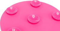 TRIXIE LICK'N'SNACK MAT MET ZUIGNAPPEN SILICONEN ROZE 18 CM - thumbnail