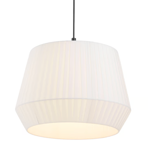 Hanglamp wit stof met E27 fitting Nordlux Dicte 40