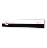 Rock-Ola 434 Concerto Sticker Voor Glas Voorkant