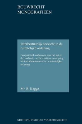 Interbestuurlijk toezicht in de ruimtelijke ordening (Hardback)