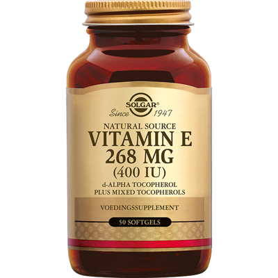 Solgar Vitamine E 268 mg/400 IU Complex Softgels