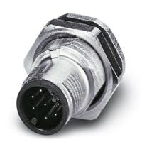 Phoenix Contact 1553873 Sensor/actuator inbouwconnector M12 Aantal polen: 8 Stekker, inbouw 20 stuk(s) - thumbnail