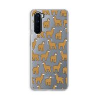 Alpacas: OnePlus Nord Transparant Hoesje