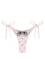 Palm Angels paisley-print bikini bottoms - Rose - thumbnail