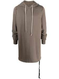 Rick Owens DRKSHDW hoodie à lien de resserrage - Marron