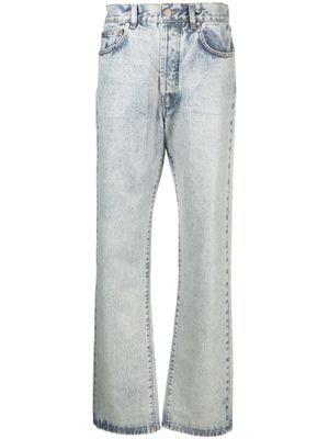 Almaz jean droit à taille haute - Bleu