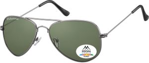 Zonnebril Montana Staal G15 groen met polarized glas