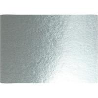 Creativ Company Metallic foliekarton, a4, vel 210x297 mm, 280 gr, zilver, 10 vel/ 1 doos