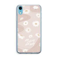 Daydreaming becomes reality: iPhone XR Transparant Hoesje