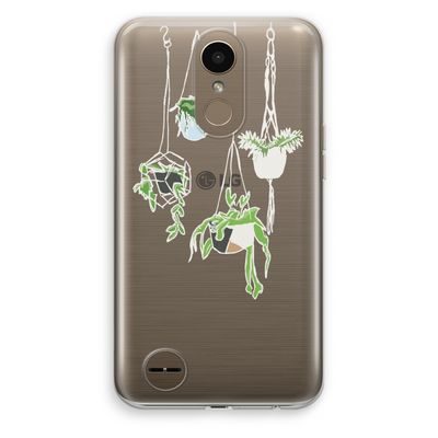 Hang In There: LG K10 (2017) Transparant Hoesje
