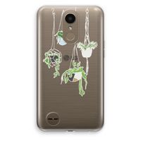 Hang In There: LG K10 (2017) Transparant Hoesje Hang In There: LG K10 (2017) Transparant Hoesje
