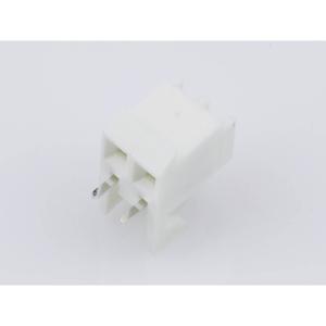 Molex 09484029 Female header, inbouw (standaard) Totaal aantal polen: 2 Rastermaat: 3.96 mm Inhoud: 1 stuk(s) Tray