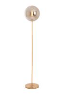 Light & Living Gouden vloerlampMedina met smoke glas - 1882665