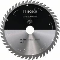 Bosch Accessories Bosch Power Tools 2608837726 Hardmetaal-cirkelzaagblad 216 x 30 mm Aantal tanden: 48 1 stuk(s)