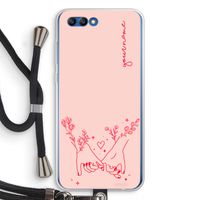 Best Friends: Honor 10 Transparant Hoesje met koord