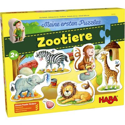 Haba legpuzzel Mijn Eerste Puzzels Zoodieren 14 stukjes (de)