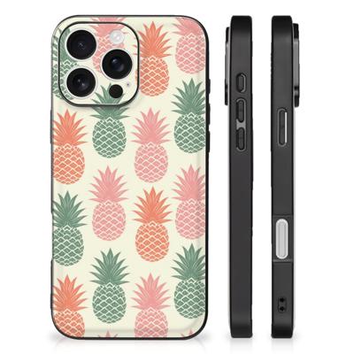 iPhone 16 Pro Back Cover Hoesje Ananas iPhone 16 Pro Back Cover Hoesje Ananas