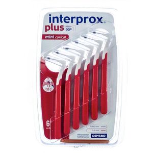 Interprox Ragers Plus Mini Conical 2-4mm Rood 6st