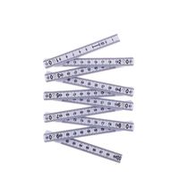 Benson Duimstok - 1 meter - Inklapbaar - Plastic - thumbnail