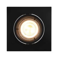 Nordlux Carina LED-inbouwlamp voor badkamer LED Energielabel: F (A - G) GU10 IP20 Zwart - thumbnail