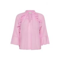Kaffe - Roze | unisex | Blouse | Roze | 46 | regular | Kamst mode