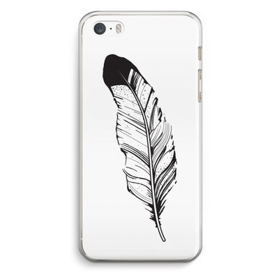 Pluim: iPhone 5 / 5S / SE Transparant Hoesje