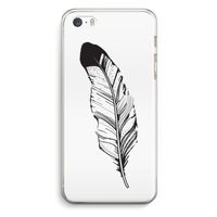Pluim: iPhone 5 / 5S / SE Transparant Hoesje Pluim: iPhone 5 / 5S / SE Transparant Hoesje