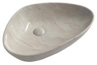 Keramische Opbouw Waskom Sapho Dalma 58,5x39 cm Beige Keramische Opbouw Waskom Sapho Dalma 58,5x39 cm Beige