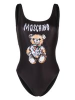 Moschino maillot de bain à imprimé Teddy Bear - Noir