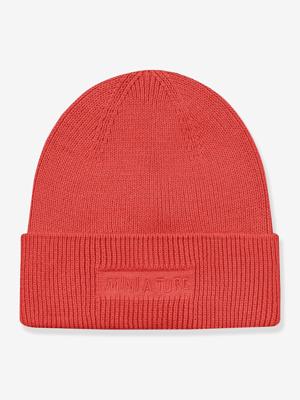 Gebreide muts voor kinderen MATBOJE MINI A TURE terracottategel