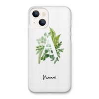 Green Brush: iPhone 13 Transparant Hoesje