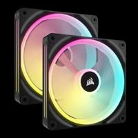 CORSAIR - Serie QX RGB - iCUE LINK QX140 RGB - Ventilazione PC - 140 mm - Starter Kit