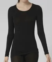 Dames thermo shirt Lange mouw - Thermisch ondergoed dames - Ronde hals
