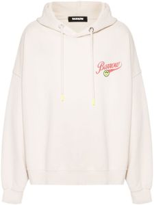 BARROW hoodie à logo imprimé - Tons neutres