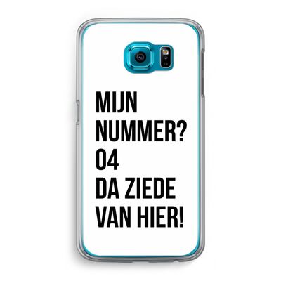 Da ziede van hier: Samsung Galaxy S6 Transparant Hoesje