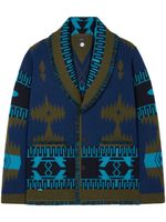 Alanui cardigan en cachemire en jacquard - Bleu