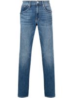 FRAME jean droit à taille mi-haute - Bleu