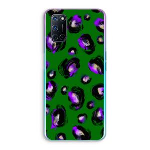 Green Cheetah: Oppo A72 Transparant Hoesje