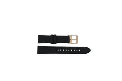 Horlogeband Michael Kors MKT5069 Leder/Textiel Zwart 18mm
