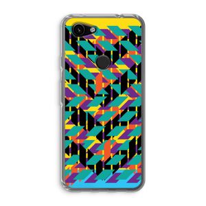 Skew Bee 1: Google Pixel 3a Transparant Hoesje