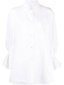 JNBY chemise en coton à coupe oversize - Blanc