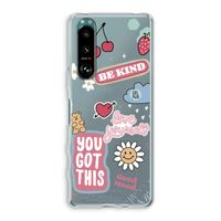 Positivity: Sony Xperia 5 III Transparant Hoesje