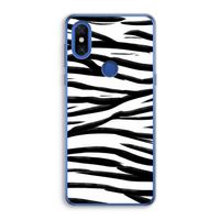 Zebra pattern: Xiaomi Mi Mix 3 Transparant Hoesje