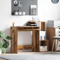 Bureau met plank Oud hout 106 x 40 x 88.5 cm Bewerkt hout