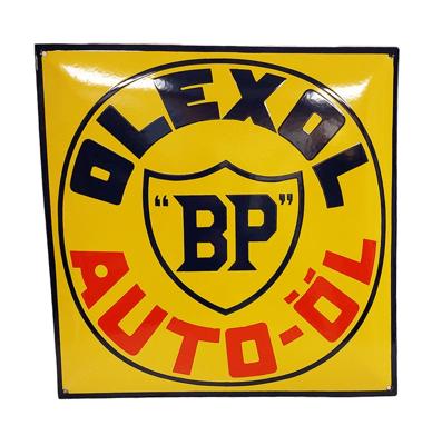 BP Olexol Emaille Bord - 45 x 45cm