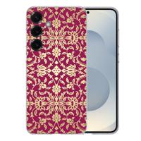 TPU Hoesje Samsung Galaxy S25 Plus - Barok Pink Backcover TPU Hoesje Samsung Galaxy S25 Plus - Barok Pink Backcover