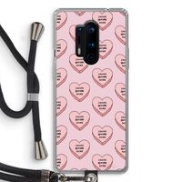 Chicks before dicks: OnePlus 8 Pro Transparant Hoesje met koord