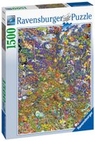 Ravensburger puzzel 1500 stukjes vele bonte vissen