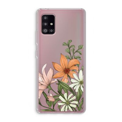 Floral bouquet: Samsung Galaxy A51 5G Transparant Hoesje